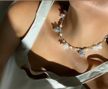 Load image into Gallery viewer, Olympia Opal and Pearl Necklace