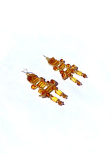 Load image into Gallery viewer, Feyja Goddess Citrine and Amber Earrings