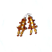 Load image into Gallery viewer, Feyja Goddess Citrine and Amber Earrings