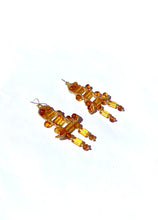 Load image into Gallery viewer, Feyja Goddess Citrine and Amber Earrings
